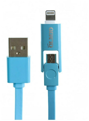 Olmio USB 2.0 - microUSB/Lightning фото 1