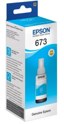 Epson T6732 голубой фото 2