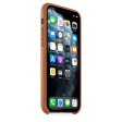 Apple Leather Case для iPhone 11 Pro золотисто‑коричневый фото 2