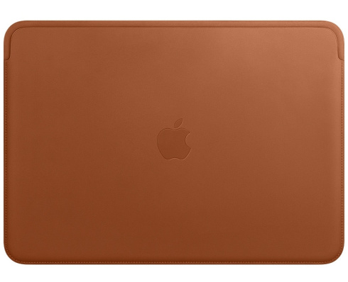 Apple Leather Sleeve для MacBook Air и MacBook Pro 13″ золотисто-коричневый фото 1