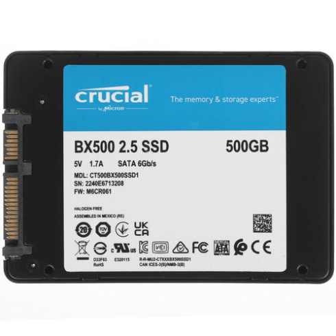 Crucial BX500 500Gb фото 2