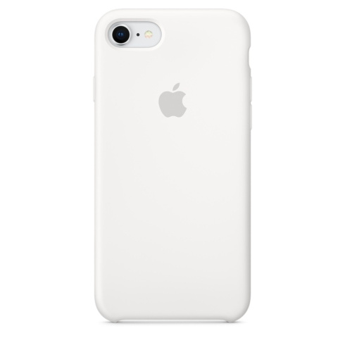 Apple Silicone Case для iPhone 8 / 7 белый фото 1