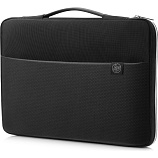 HP Carry Sleeve черный/серебристый 17.3"