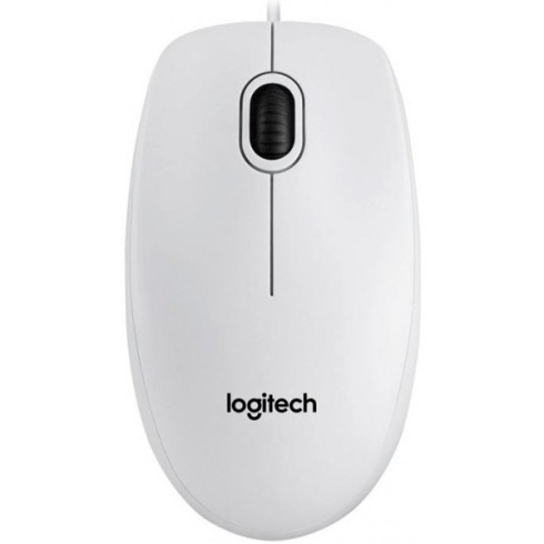 Logitech B100 белый фото 1