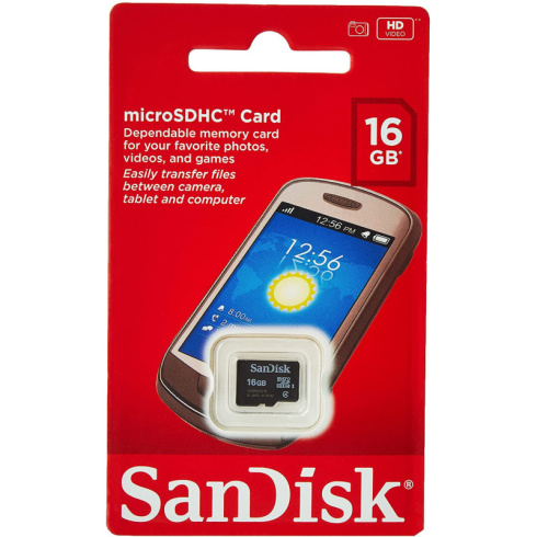 SanDisk microSDHC 16 Gb фото 2