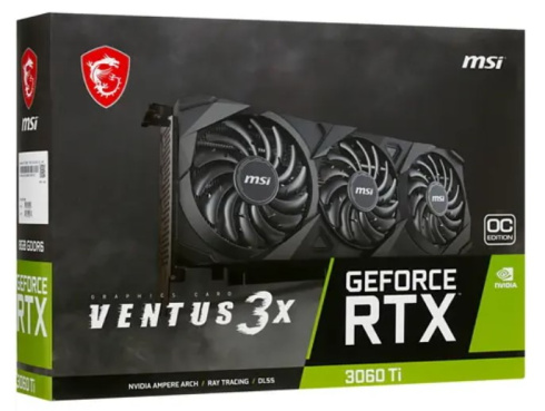 MSI GeForce RTX3060 Ti Ventus 3X 8G OC 8Gb фото 5