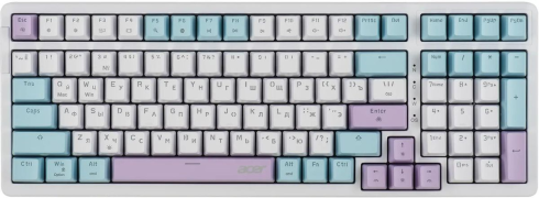 Acer OKW304 механическая белый USB Multimedia for gamer LED (ZL.KBDCC.01V) фото 15