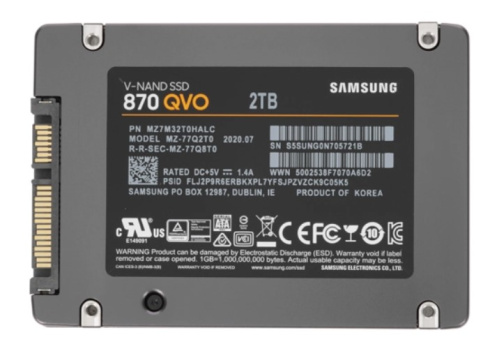 Samsung 870 QVO 2000 Gb фото 2