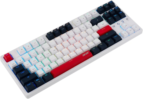 Acer OKR302 механическая белый USB беспроводная BT/Radio Multimedia for gamer для ноутбук ZL.KBDEE.016 " фото 12