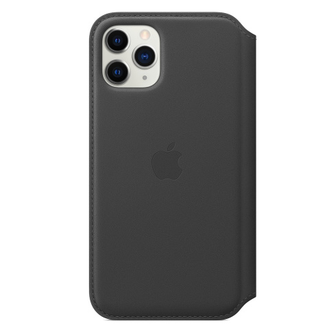 Apple Leather Folio для iPhone 11 Pro черный фото 1