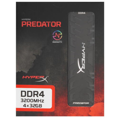 Kingston HyperX Predator RGB HX432C16PB3AK4/128 4x32GB фото 4