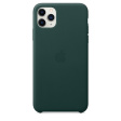 Apple Leather Case для iPhone 11 Pro Max зеленый лес фото 1