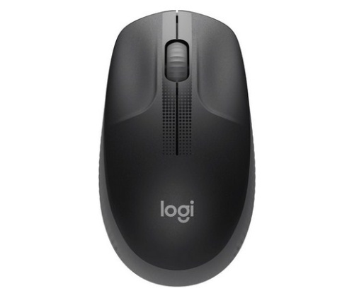 Logitech Wireless Mouse M190 Charcoal фото 1