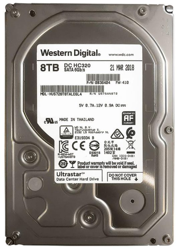 Western Digital Ultrastar DC HC320 8TB фото 1