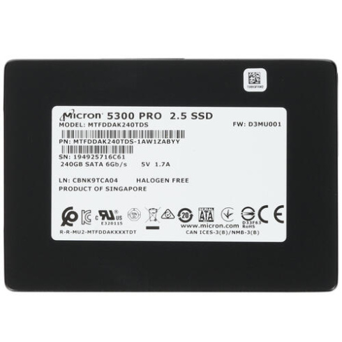 Micron 5300 PRO 240Gb фото 1