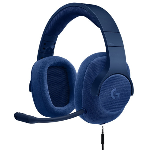 Logitech G433 синий фото 1