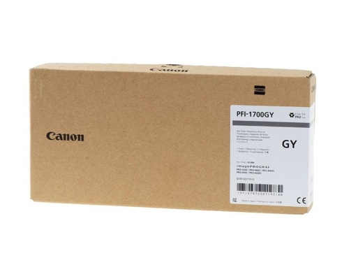 Canon PFI-1700GY серый фото 2
