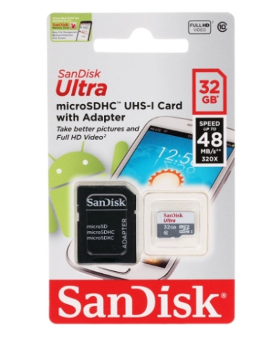 SanDisk Ultra microSDHC 32Gb фото 2