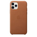 Apple Leather Case для iPhone 11 Pro золотисто‑коричневый