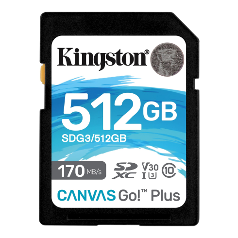 Kingston Canvas Go! Plus SDXC 512GB фото 1