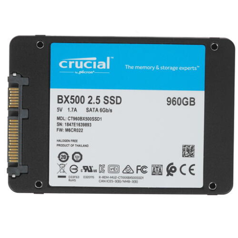 Crucial BX500 960Gb фото 2