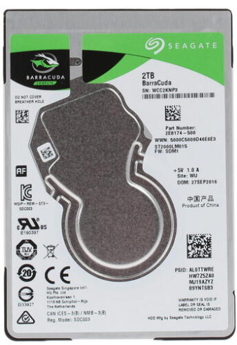 Seagate BarraCuda 2000 GB фото 1