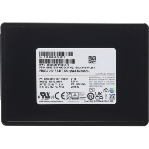 Samsung PM893 3.84Tb фото 1
