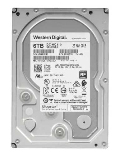Western Digital Ultrastar DC HC310 6TB фото 1