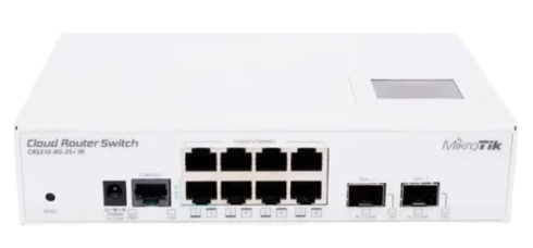 MikroTik CRS210-8G-2S+IN фото 1