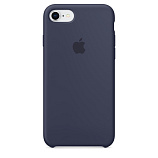 Apple Silicone Case для iPhone 8 / 7 темно-синий