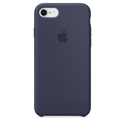 Apple Silicone Case для iPhone 8 / 7 темно-синий фото 1