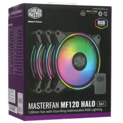 Cooler Master MasterFan MF120 Halo 3in1 фото 6