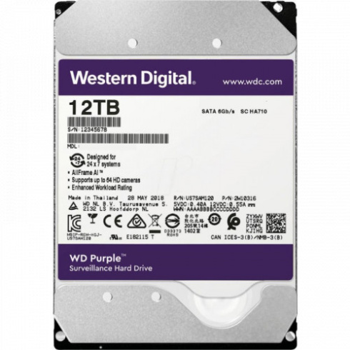 Western Digital Purple 12 Tb фото 1