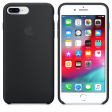 Apple Silicone Case для iPhone 8 Plus / 7 Plus черный фото 3