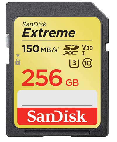 SanDisk Extreme SD 256 Gb фото 1