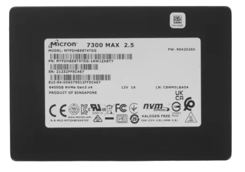 Micron 7300 Max 6.4 Tb фото 1