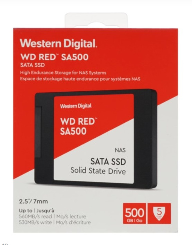 Western Digital Red SA500 500Gb фото 4
