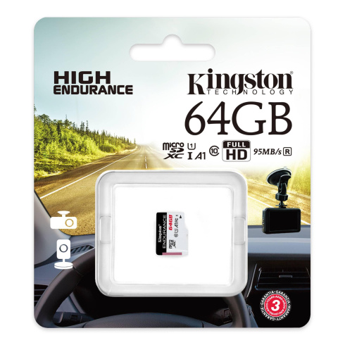 Kingston High Endurance microSD 64GB фото 3