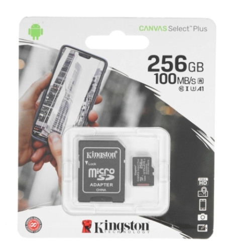 Kingston Canvas Select Plus microSDHC 256GB фото 2