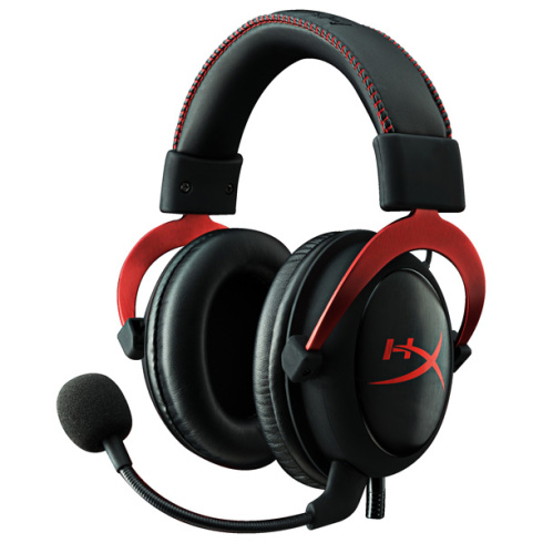 HyperX Cloud II - Pro Gaming Headset Red фото 2