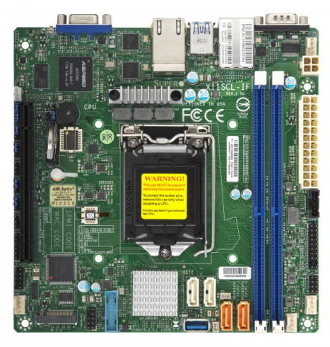 SuperMicro MBD-X11SCL-IF-O фото 1