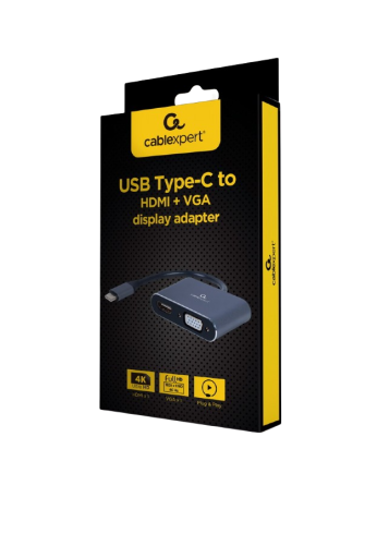 Cablexpert USB C на HDMI, VGA фото 2