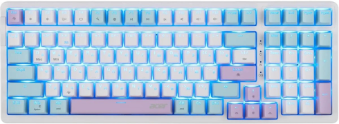 Acer OKW304 механическая белый USB Multimedia for gamer LED (ZL.KBDCC.01V) фото 5