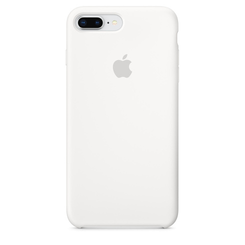 Apple Silicone Case для iPhone 8 Plus / 7 Plus белый фото 1