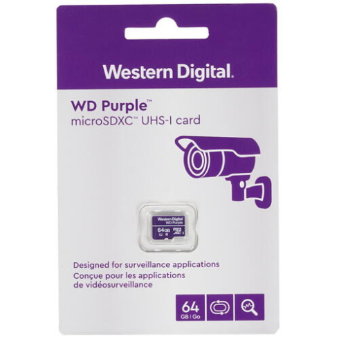 Western Digital Purple microSD 64GB фото 2