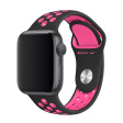 Apple Nike Sport Band 40 мм черный/розовый всплеск фото 2