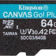 Kingston Canvas Go! Plus microSDHC 64GB фото 1