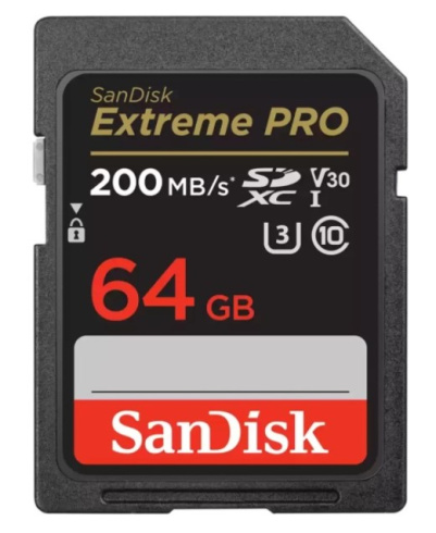 SanDisk Extreme Pro SD 64 Gb фото 1