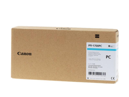 Canon PFI-1700PC фото синий фото 2