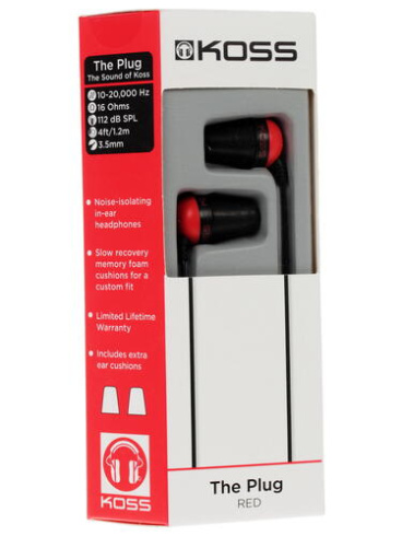 Koss The Plug красный фото 4